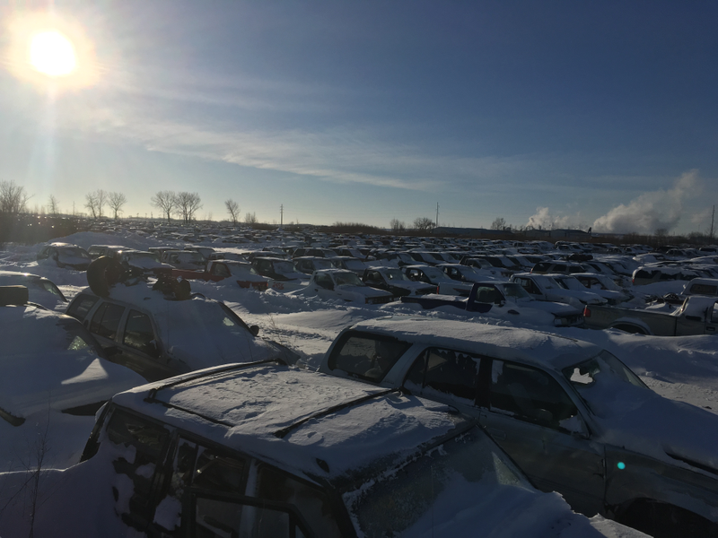 Illustration for article titled Winter scenes from an automotive purgatory